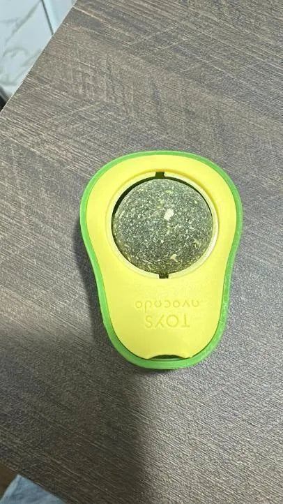 Catnip Minty Avocado Ball Toy
